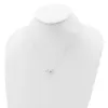 Curata 925 Sterling Silver Lobster Closure Polished Heart Necklace - 18" sold by Zulily