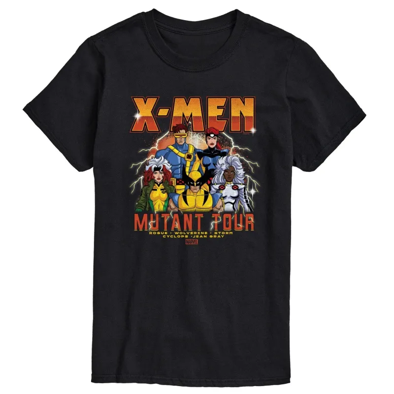 Men's X-Men Mutant Tour Band Short Sleeve Tee sold by Zulily