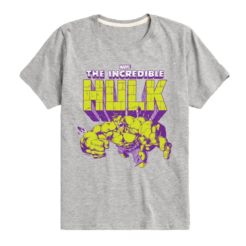 Boys Hulk Logo Short Sleeve Tee sold by Zulily