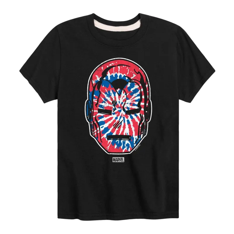 Boys Iron Man Flag Fill Short Sleeve Tee sold by Zulily