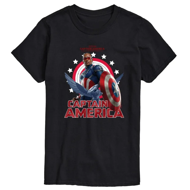 Men's Captain America: Brave New World Short Sleeve Tee sold by Zulily