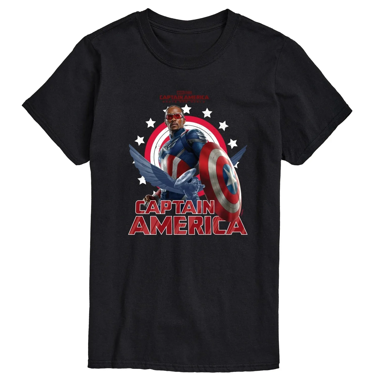 Men's Captain America: Brave New World Short Sleeve Tee sold by Zulily