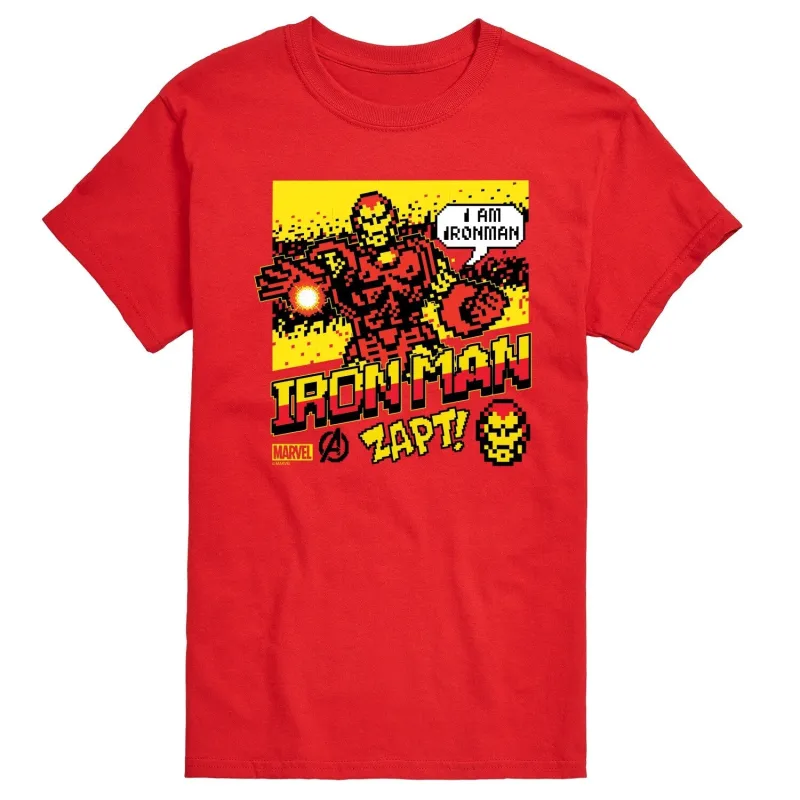 Men's Iron Man 8 Bit Short Sleeve Tee sold by Zulily