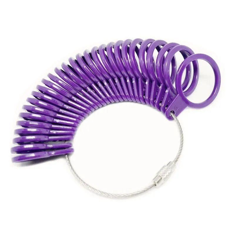 Purple Ring Sizer sold by Zulily