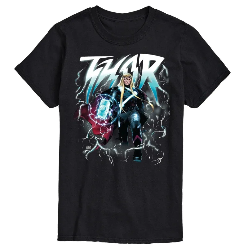 Men's Thor Lightning Oversized Short Sleeve Tee sold by Zulily