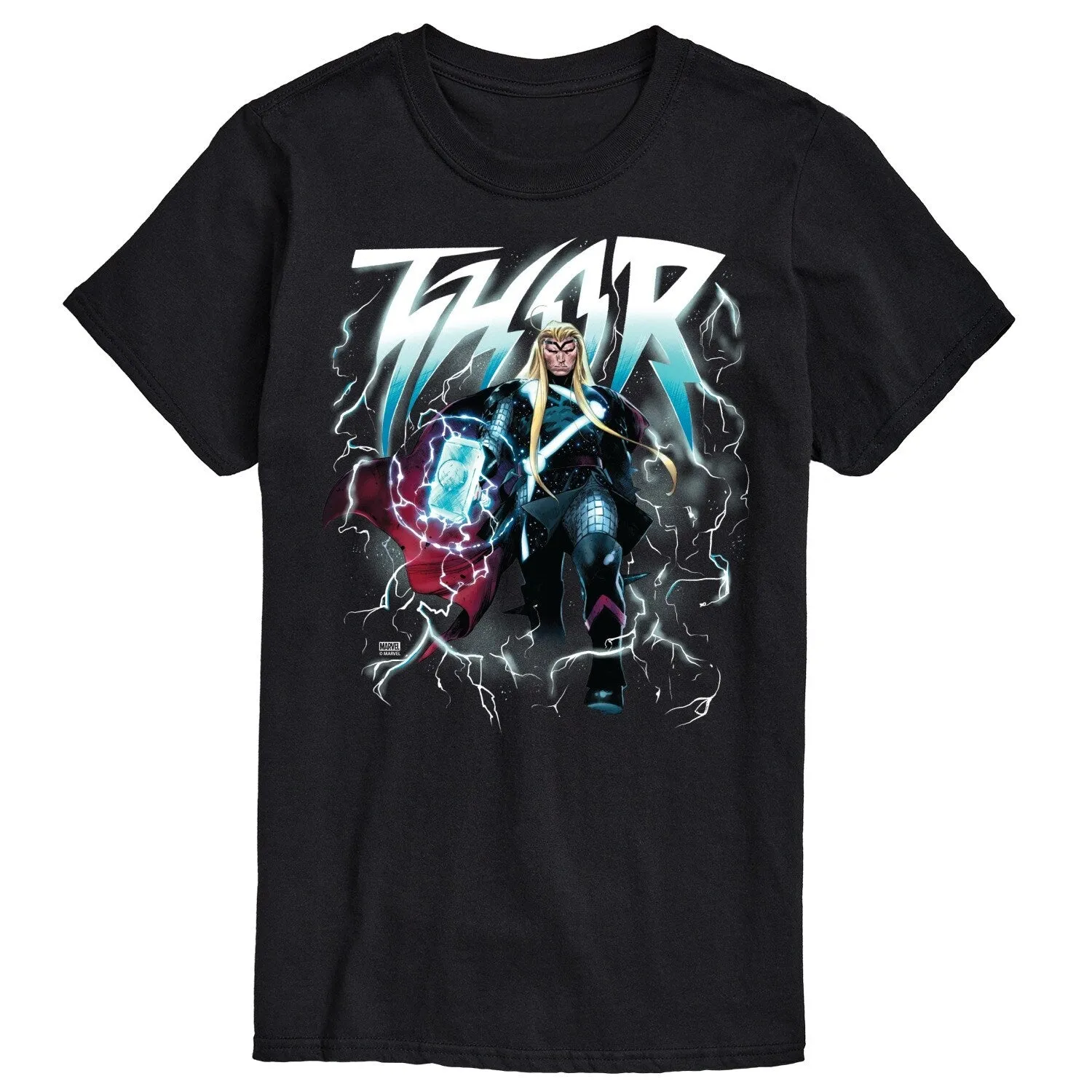 Men's Thor Lightning Oversized Short Sleeve Tee sold by Zulily