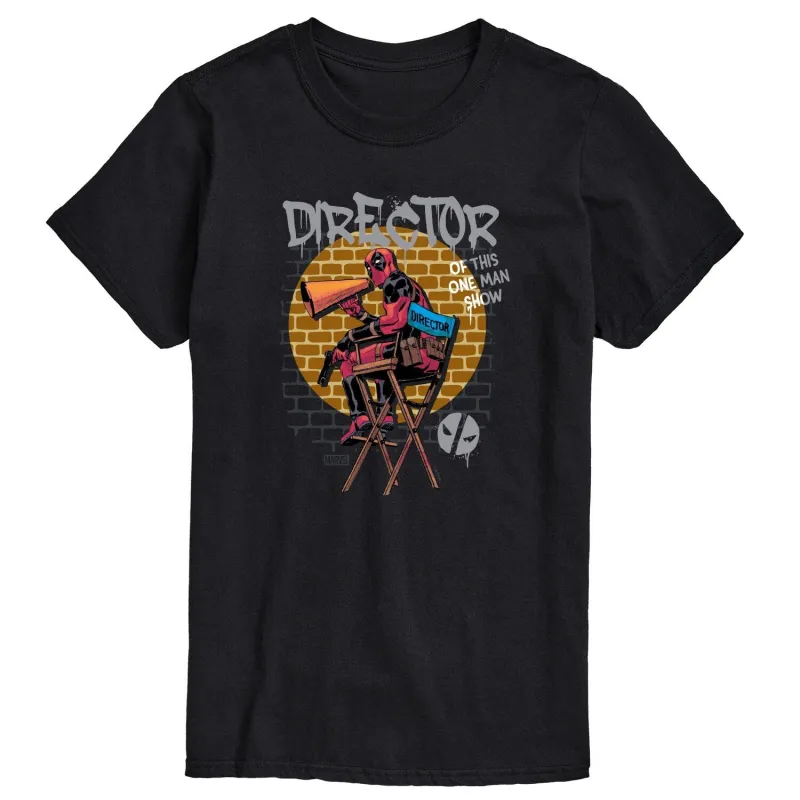 Men's Deadpool & Wolverine Director Short Sleeve Tee sold by Zulily