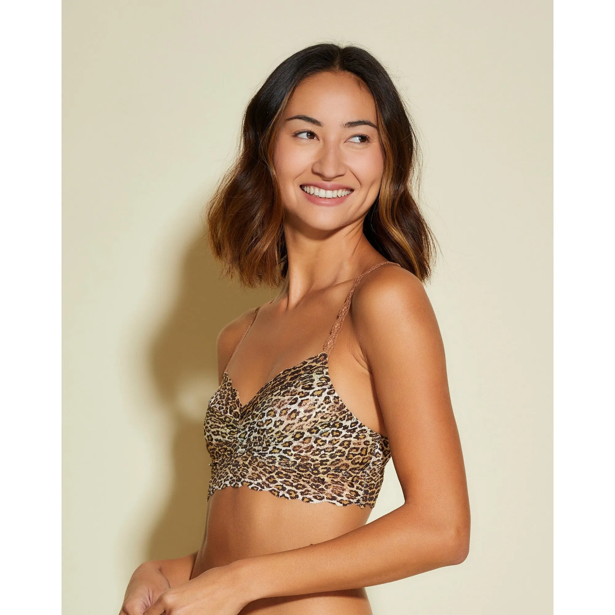Never Say Never Printed Petite Sweetie Bralette sold by Zulily product image thumbnail 4
