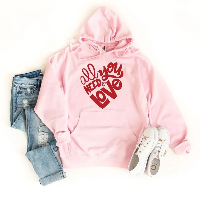 All You Need Is Love Graphic Hoodie sold by Zulily