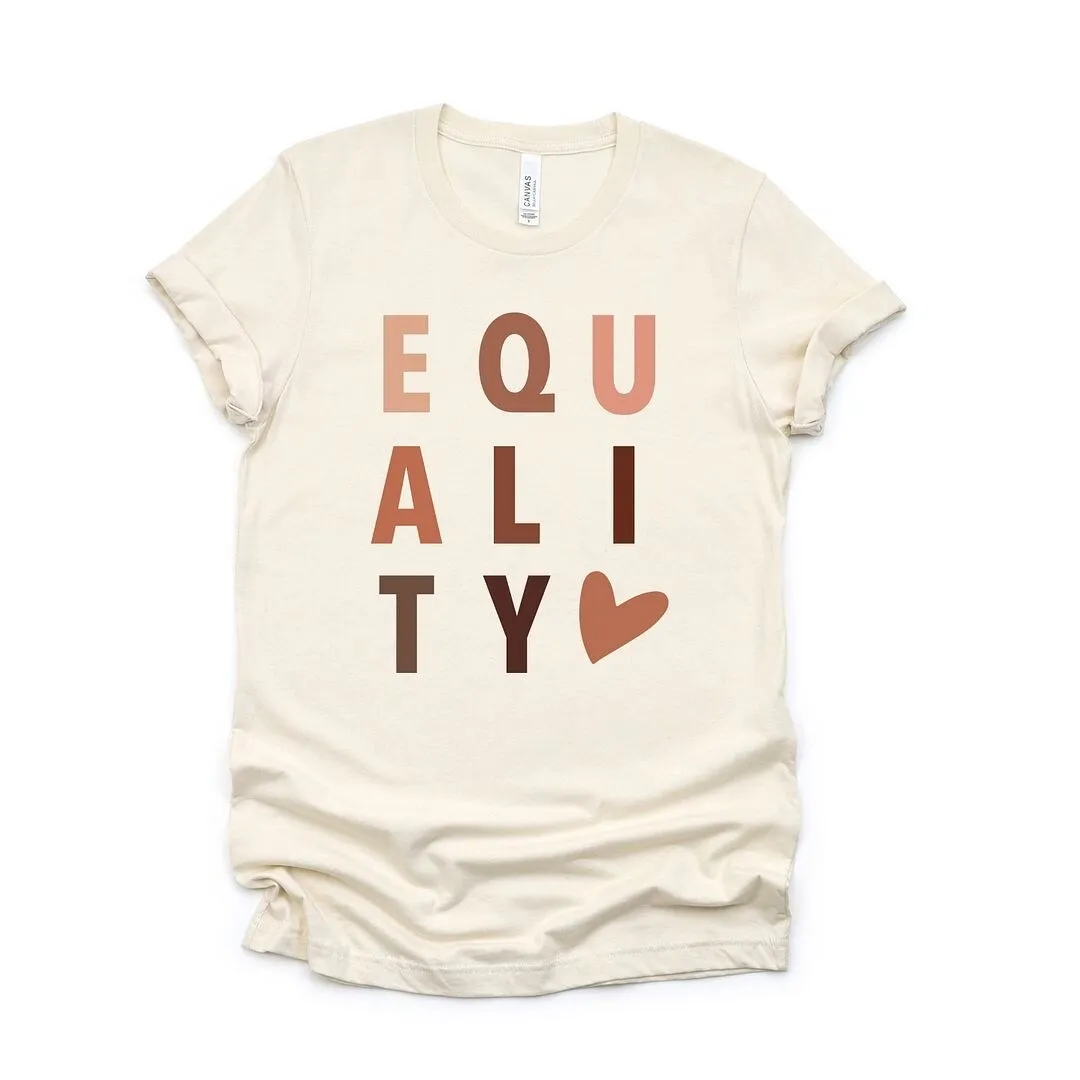 Equality Heart Short Sleeve Crewnneck Tee sold by Zulily product image thumbnail 2