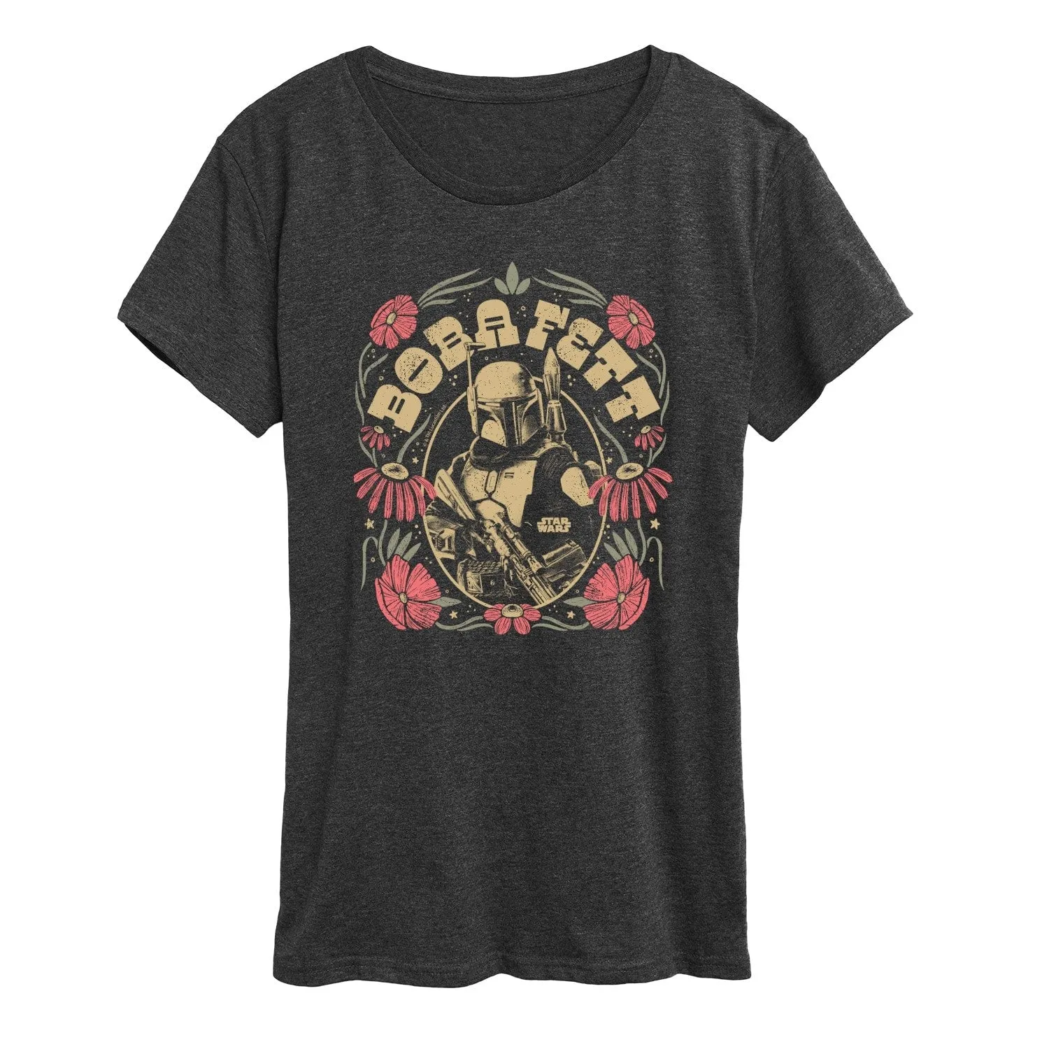 Women's Star Wars Boba Boho Short Sleeve Tee sold by Zulily