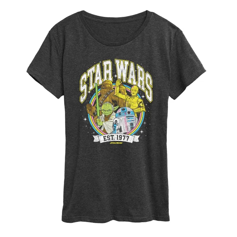 Women's Star Wars Collegiate Short Sleeve Tee sold by Zulily