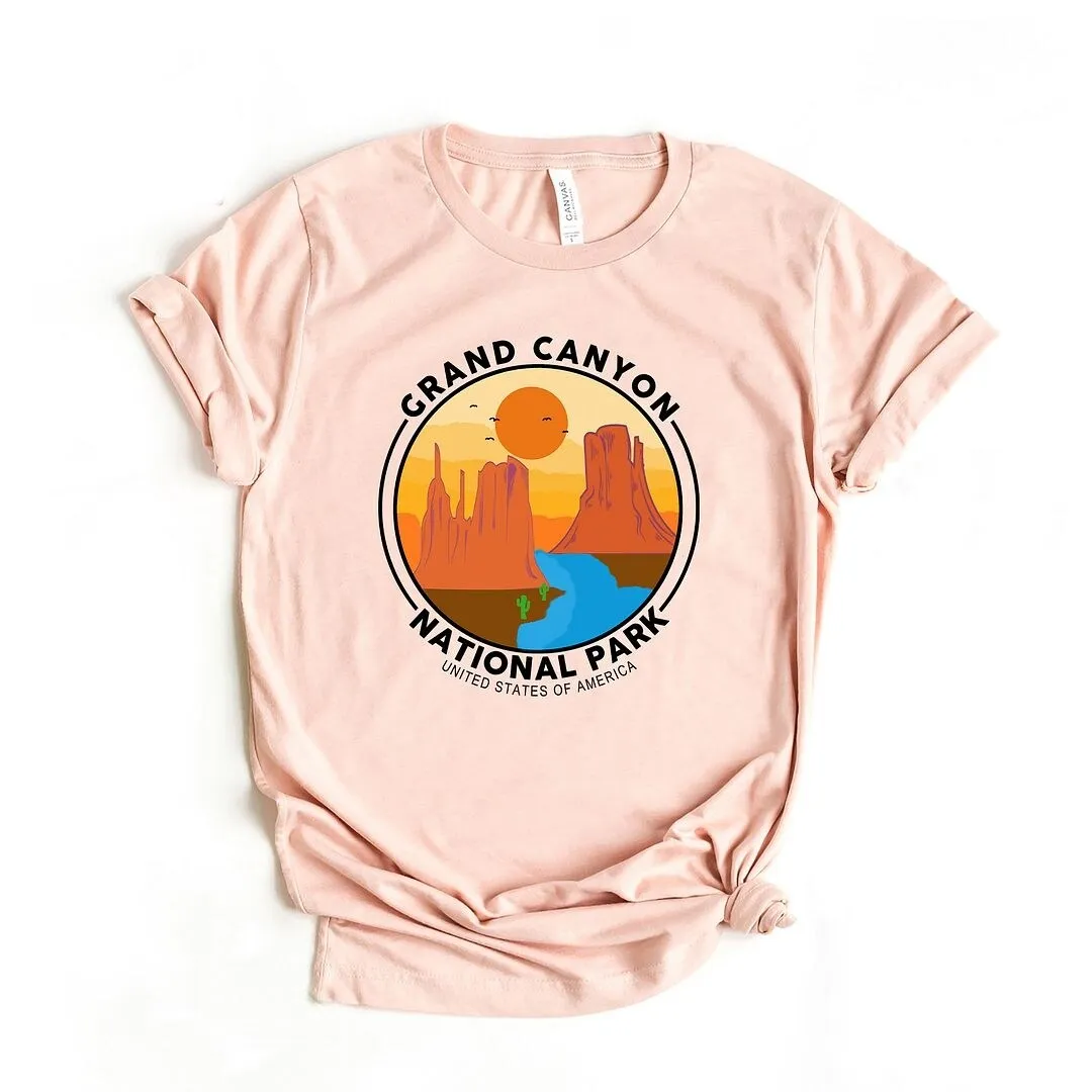 Grand Canyon National Park Badge Short Sleeve Crewnneck Tee sold by Zulily product image thumbnail 2