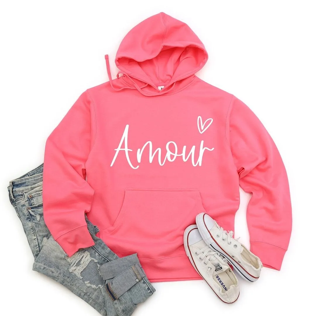 Amour Graphic Hoodie sold by Zulily