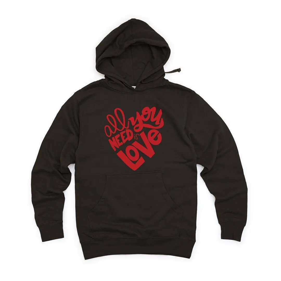 All You Need Is Love Graphic Hoodie sold by Zulily product image thumbnail 2