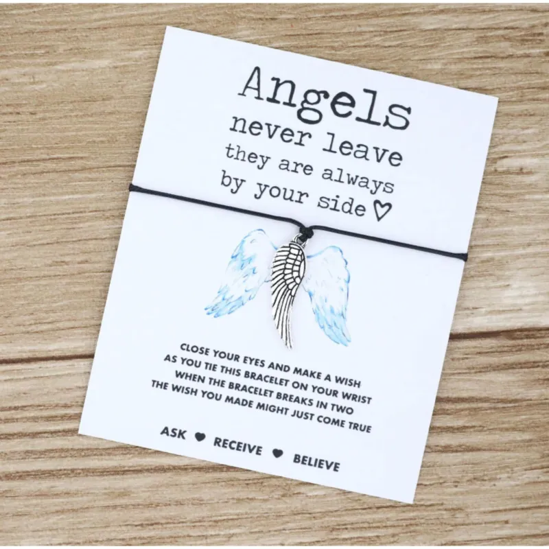 Black & Silvertone Wing Adjustable Bracelet - 5" to 9" sold by Zulily