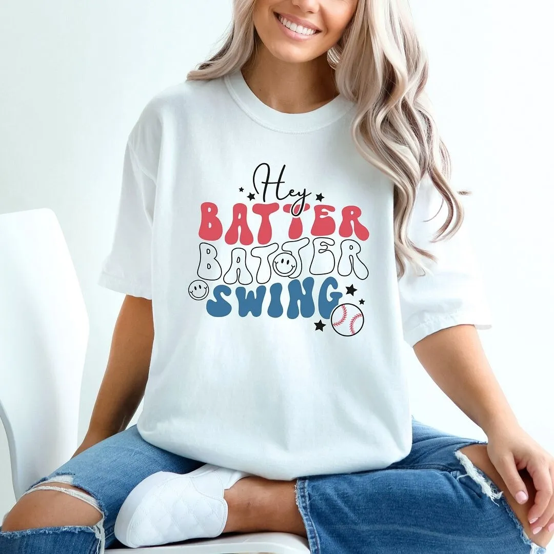 Batter Batter Red White Blue Garment Dyed Tee sold by Zulily product image thumbnail 2