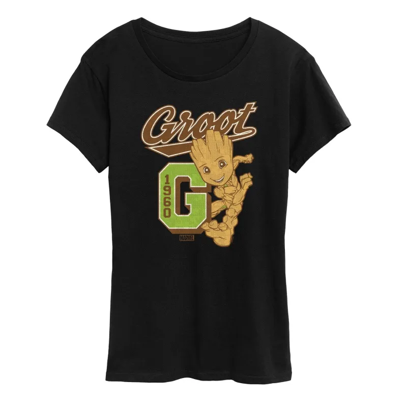 Women's Guardians Of The Galaxy Groot Short Sleeve Tee sold by Zulily