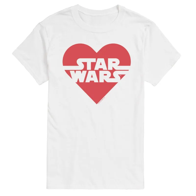 Men's Star Wars Heart Logo Short Sleeve Tee sold by Zulily
