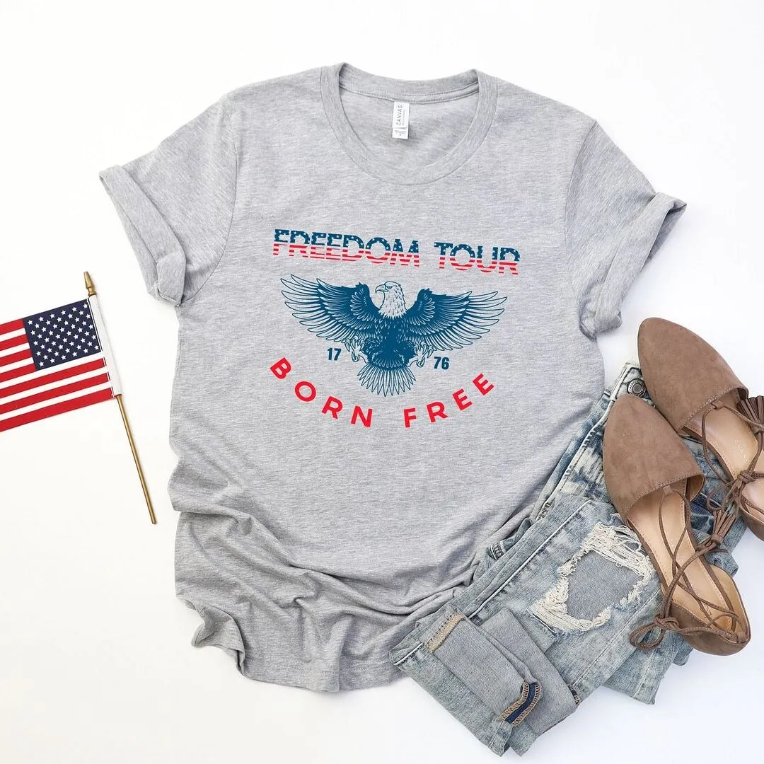 Freedom Tour Eagle Short Sleeve Crewnneck Tee sold by Zulily