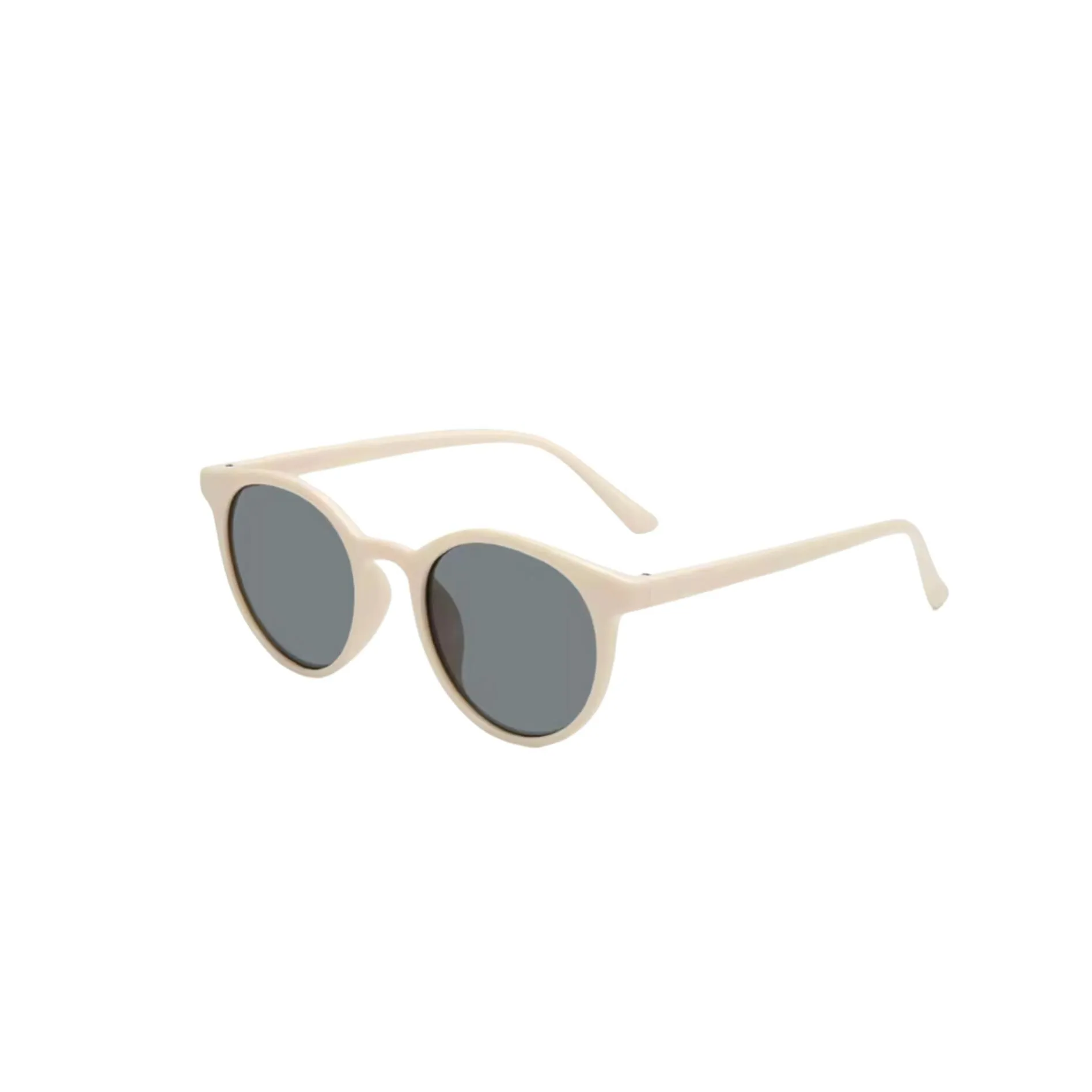 Cream Circular Fashion Sunglasses sold by Zulily