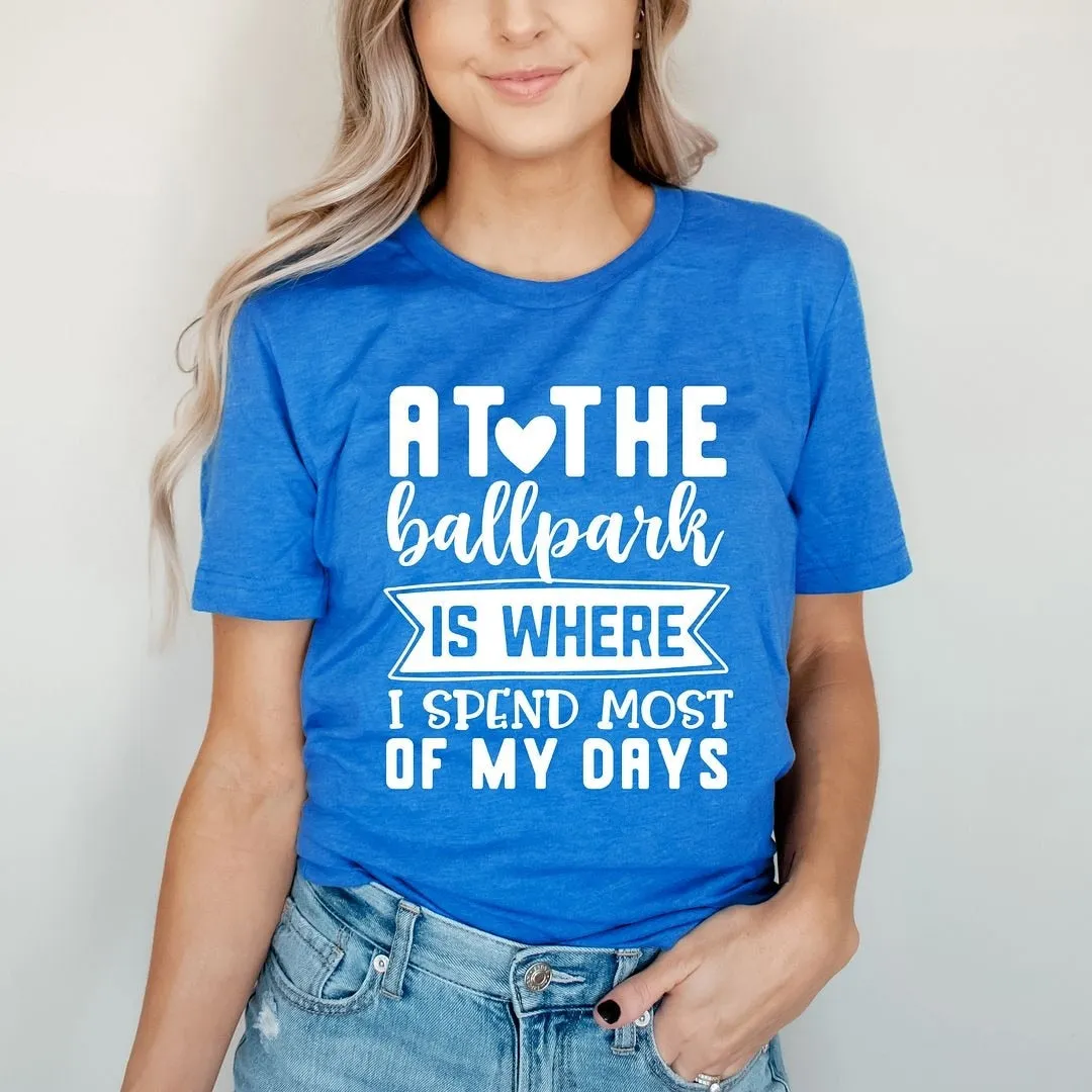 At The Ballpark Short Sleeve Crewnneck Tee sold by Zulily product image thumbnail 3