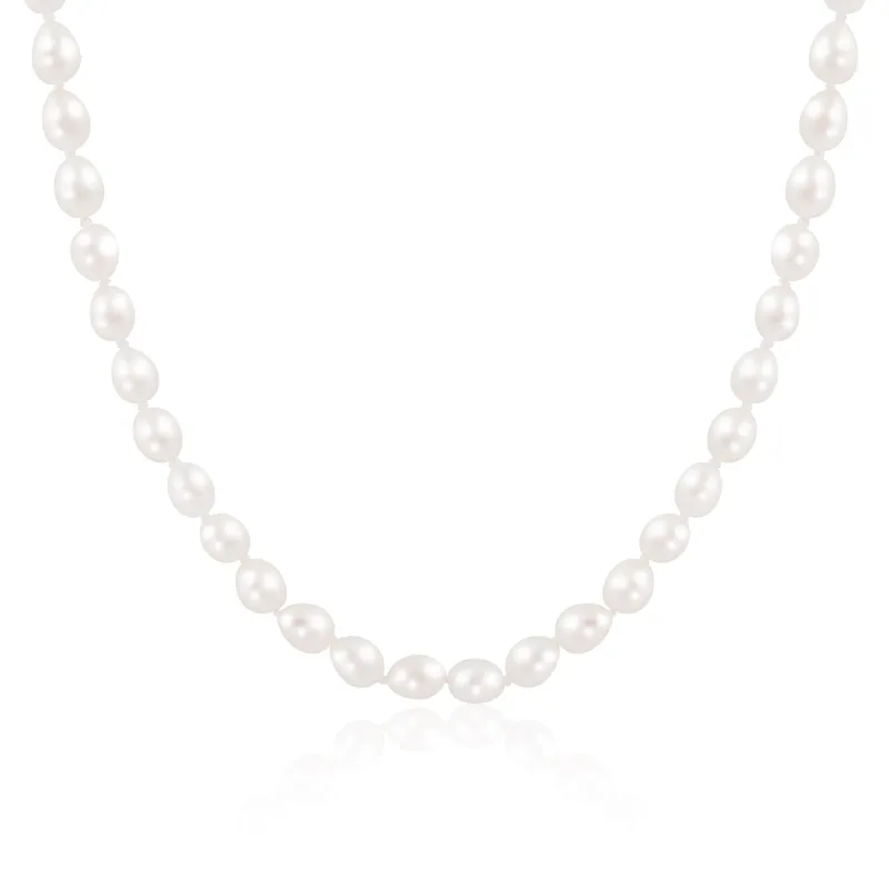 Necklace freshwater pearl sold by Zulily