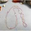 Delicate Rose Quartz Jewelry Set with Matching Bracelets sold by Zulily