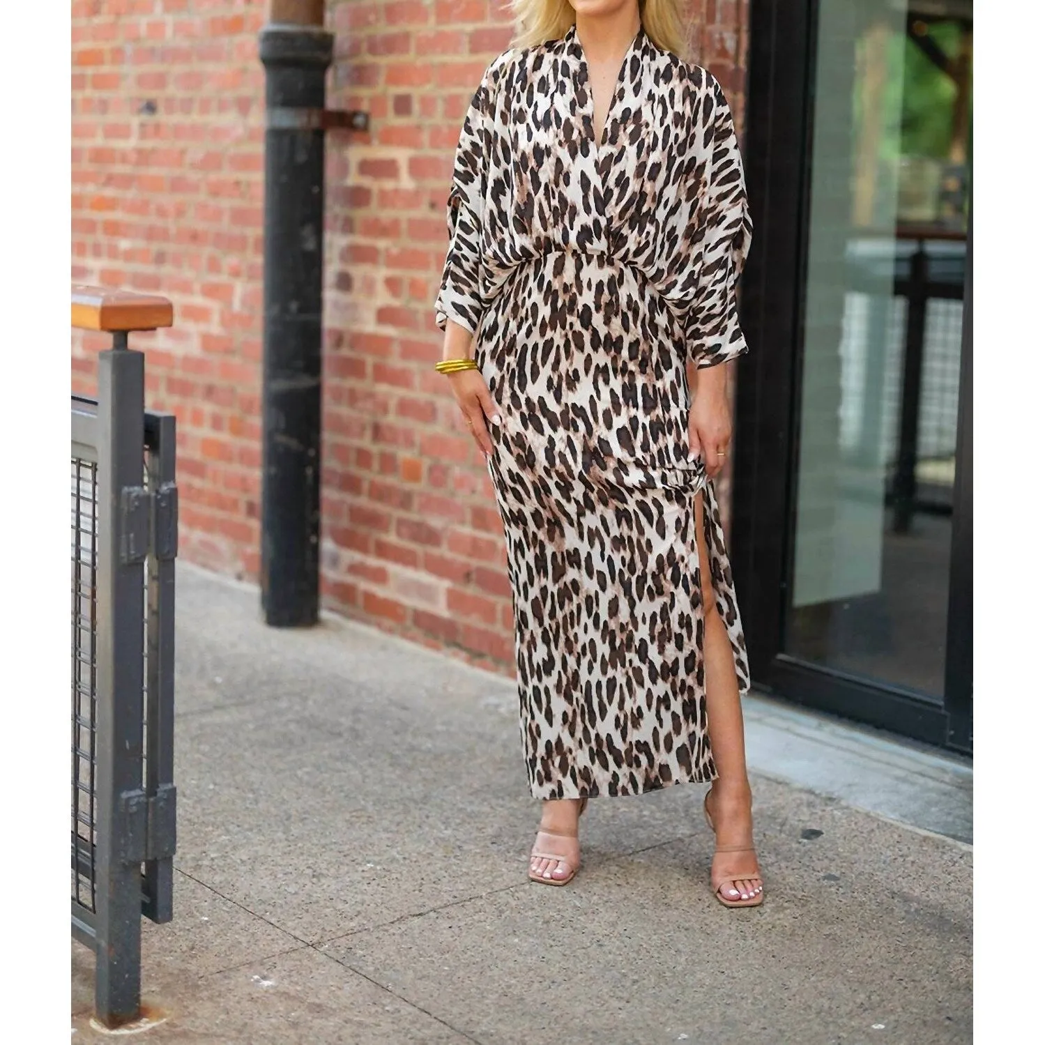 Buddylove - Jude Long Sleeve Maxi Dress sold by Zulily product image thumbnail 4