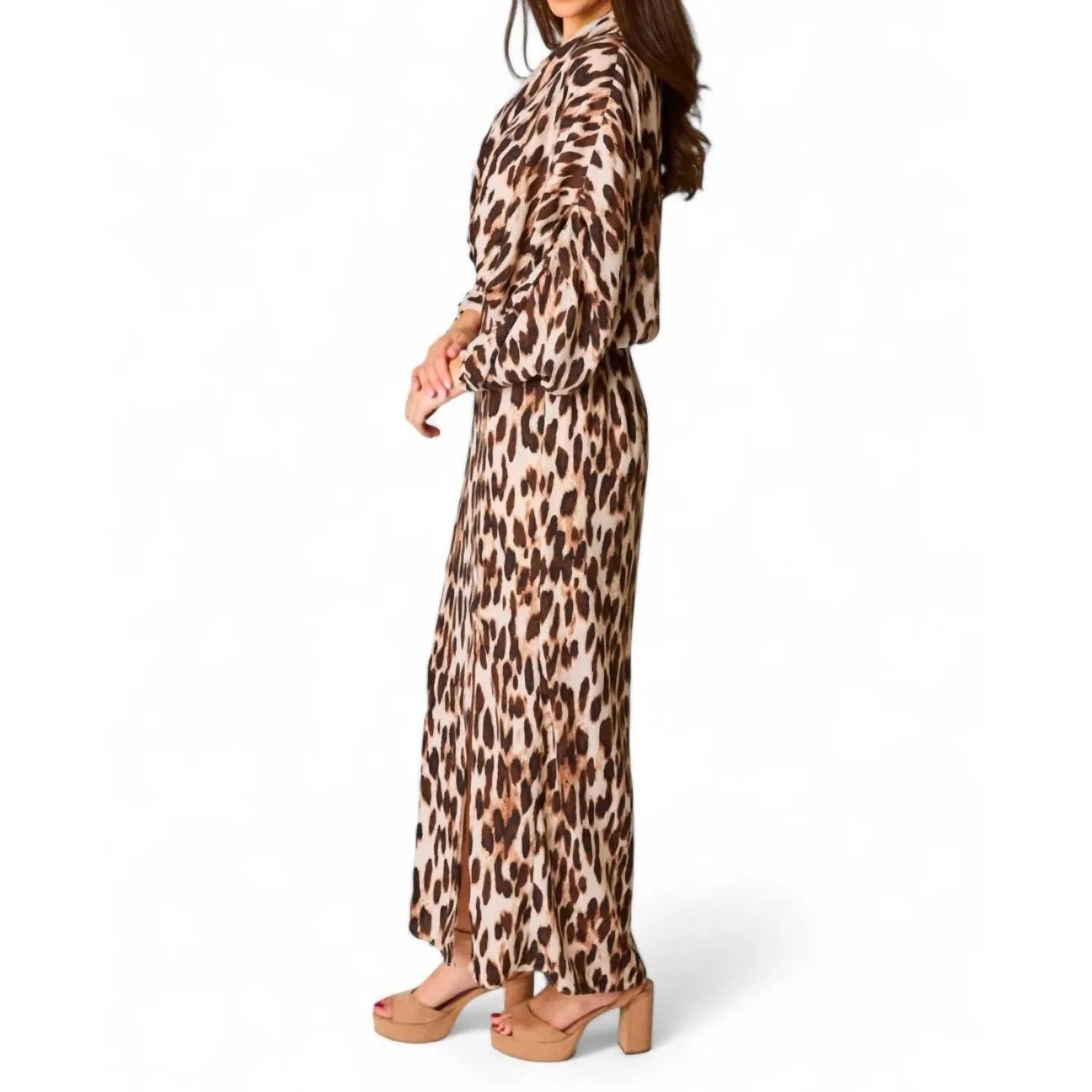 Buddylove - Jude Long Sleeve Maxi Dress sold by Zulily product image thumbnail 2