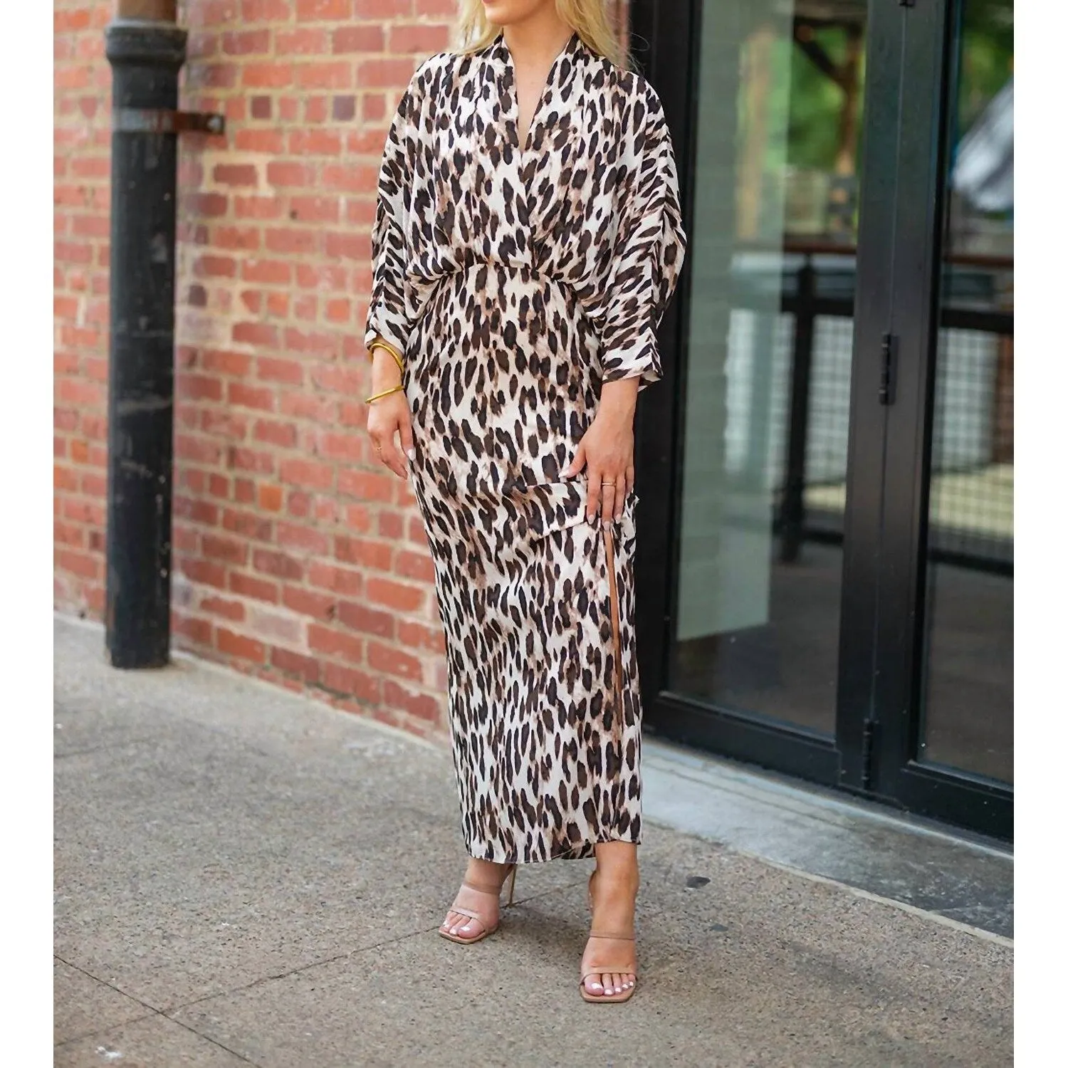 Buddylove - Jude Long Sleeve Maxi Dress sold by Zulily product image thumbnail 5