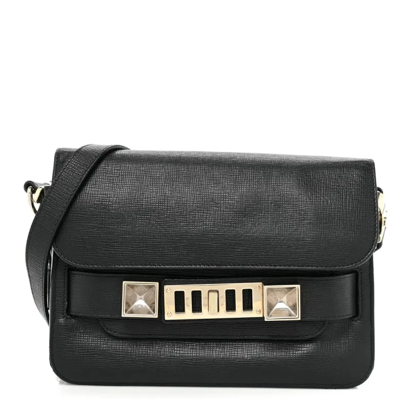 Proenza Schouler New Linosa Mini PS11 Classic Shoulder Bag Black (Pre-Owned) made by Proenza Schouler