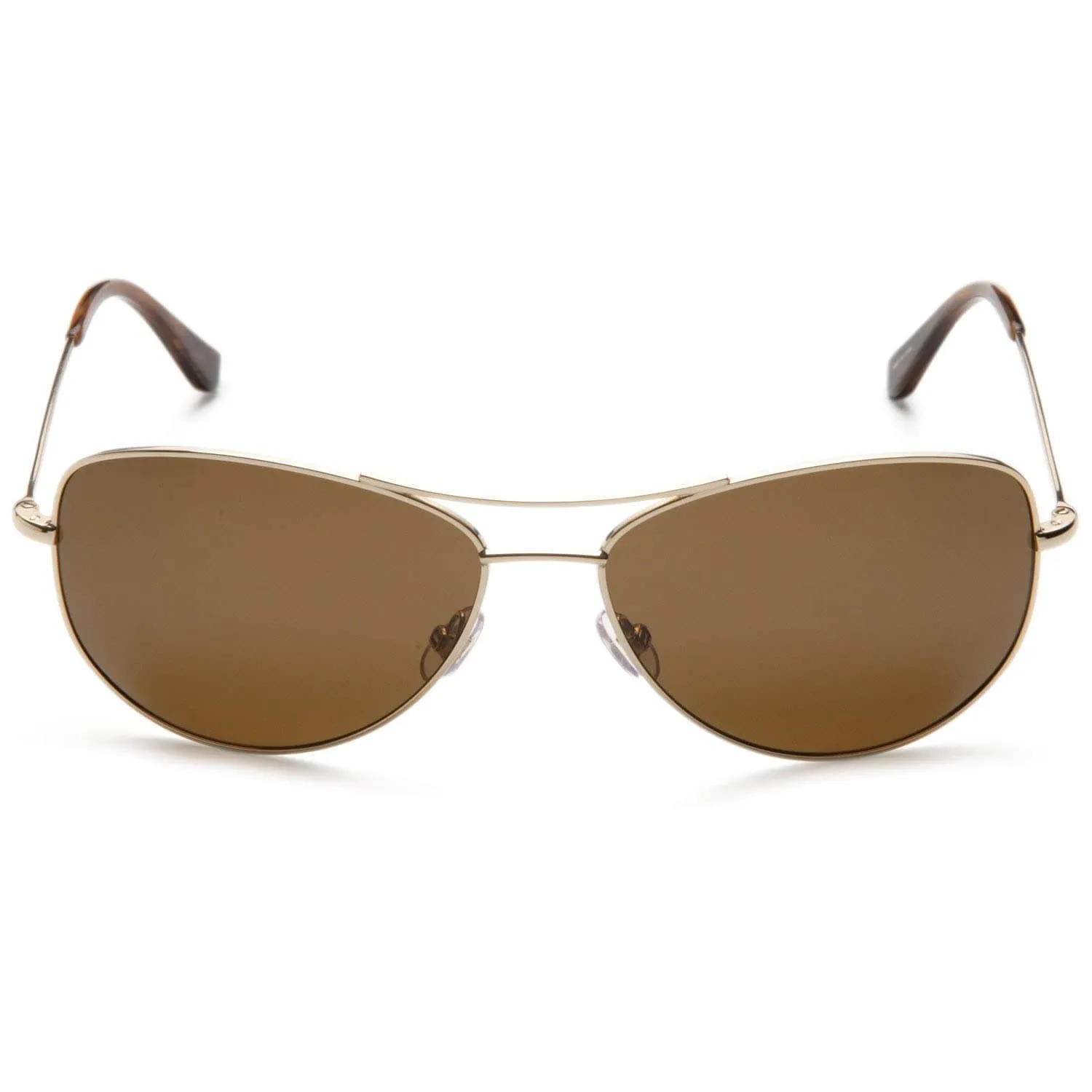 Ally Gold Pilot Women's Metal Polarized Sunglasses sold by Zulily product image thumbnail 2