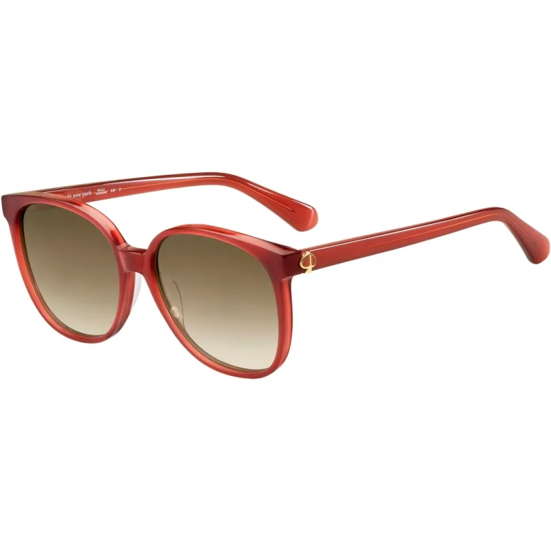 Alianna Red Women's Round Plastic Sunglasses sold by Zulily