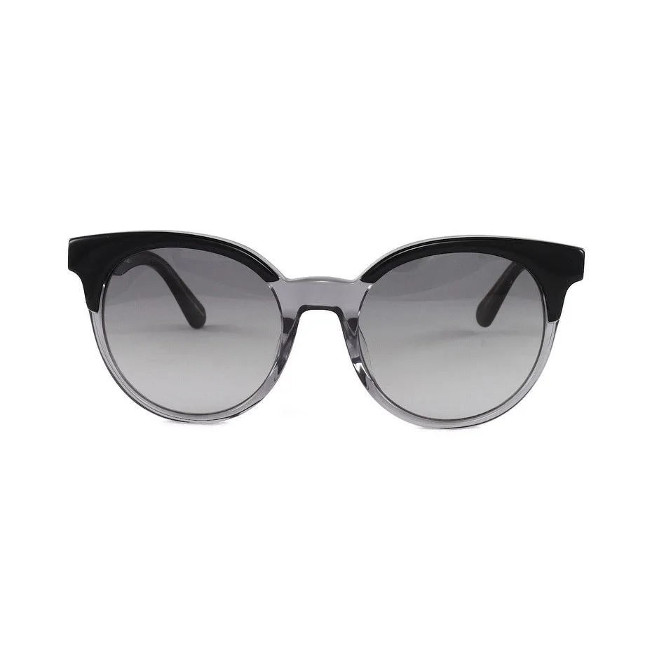 Abianna Black Grey Women's Round Plastic Sunglasses sold by Zulily product image thumbnail 2