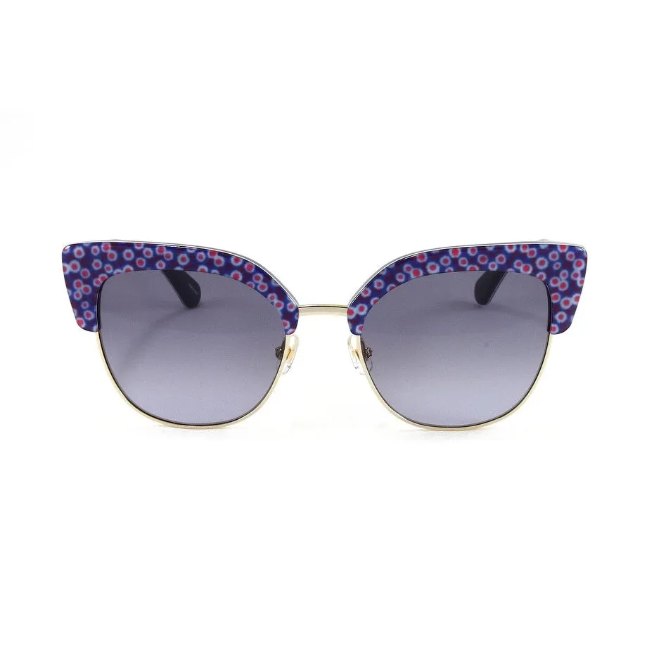 Karri Pattern Blue Women's Cat-eye Plastic sunglasses sold by Zulily product image thumbnail 2