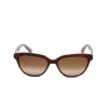 Cayenne Havana Cat Eye Women's Plastic Sunglasses sold by Zulily