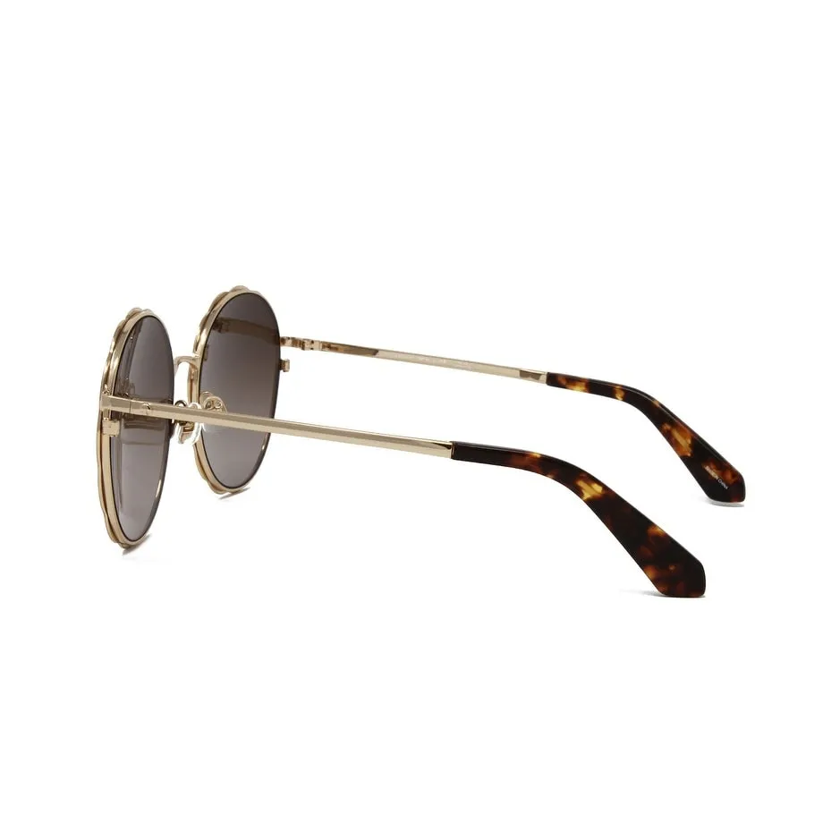 Cannes Red Women's Round Metal Sunglasses sold by Zulily product image thumbnail 3