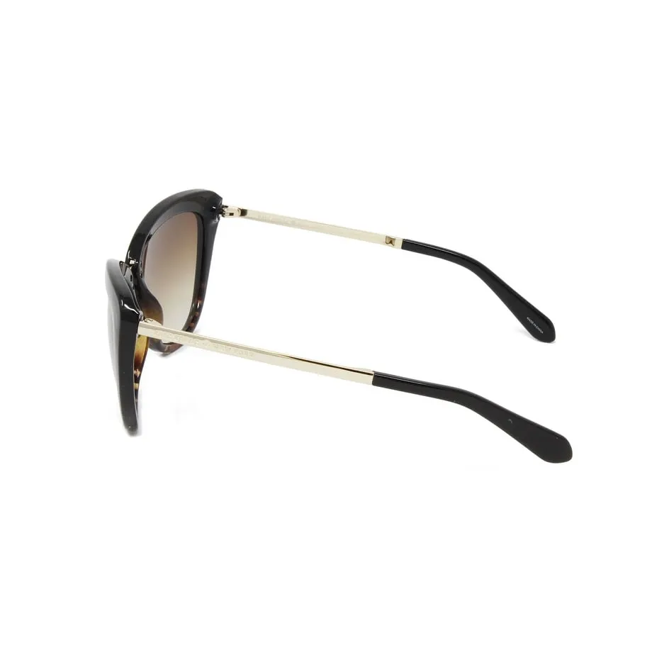 Cissy Black Havana Women's Cat-eye Plastic Sunglasses sold by Zulily product image thumbnail 3