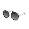 Barletta Black Round Women's Metal Sunglasses sold by Zulily