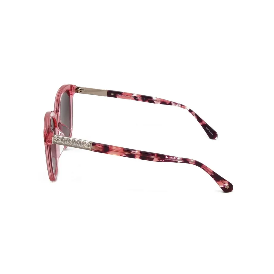 Reena Pink Women's Square Plastic Sunglasses sold by Zulily product image thumbnail 3