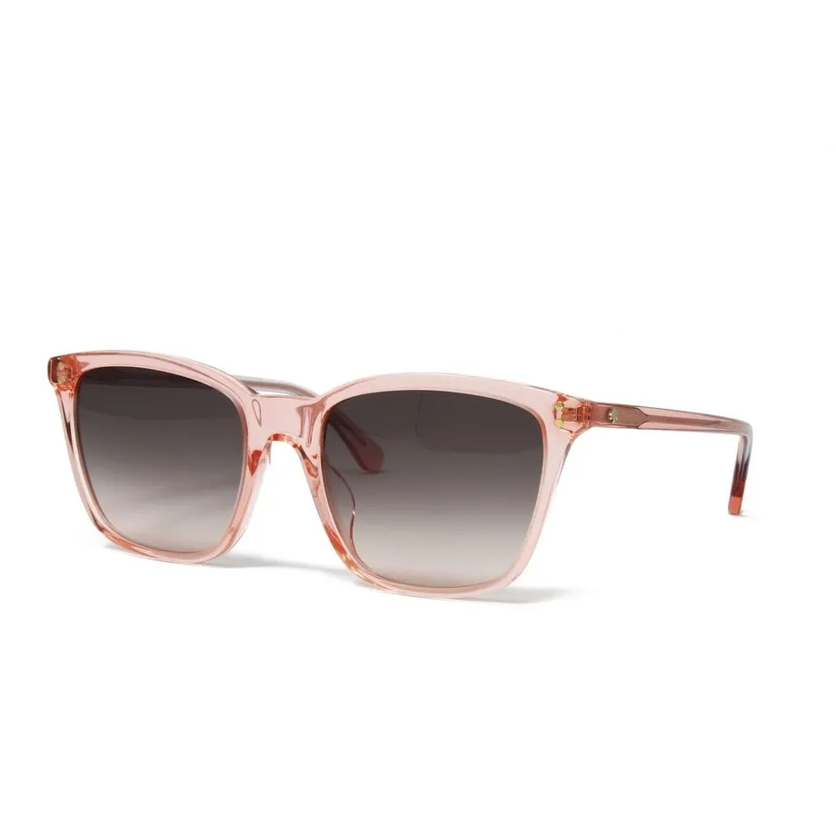 Pavia Peach Women's Square Plastic Sunglasses sold by Zulily