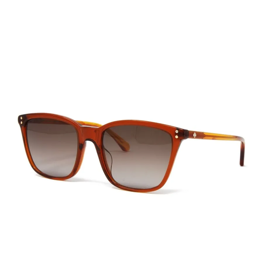 Pavia Brown Women's Square Plastic Sunglasses sold by Zulily