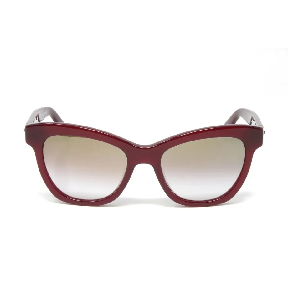 Krissy Burgundy Women's Cat-eye Plastic Sunglasses sold by Zulily product image thumbnail 2