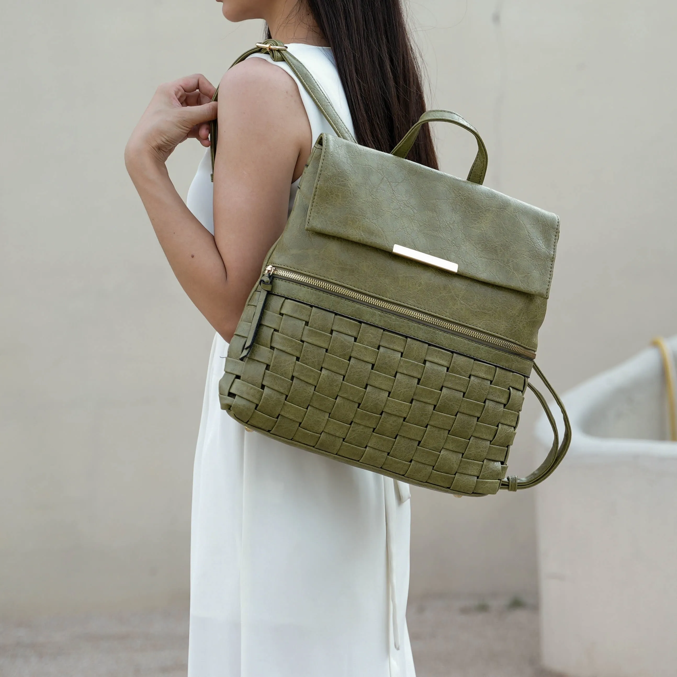 Alba Women's Convertible Backpack Bag sold by Zulily product image thumbnail 5