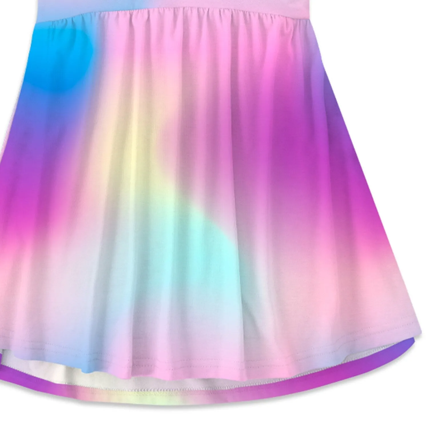Light Pink & Blue Ombre A-Line Dress sold by Zulily product image thumbnail 3