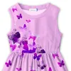 Pink & Purple Butterfly Tank Dress sold by Zulily