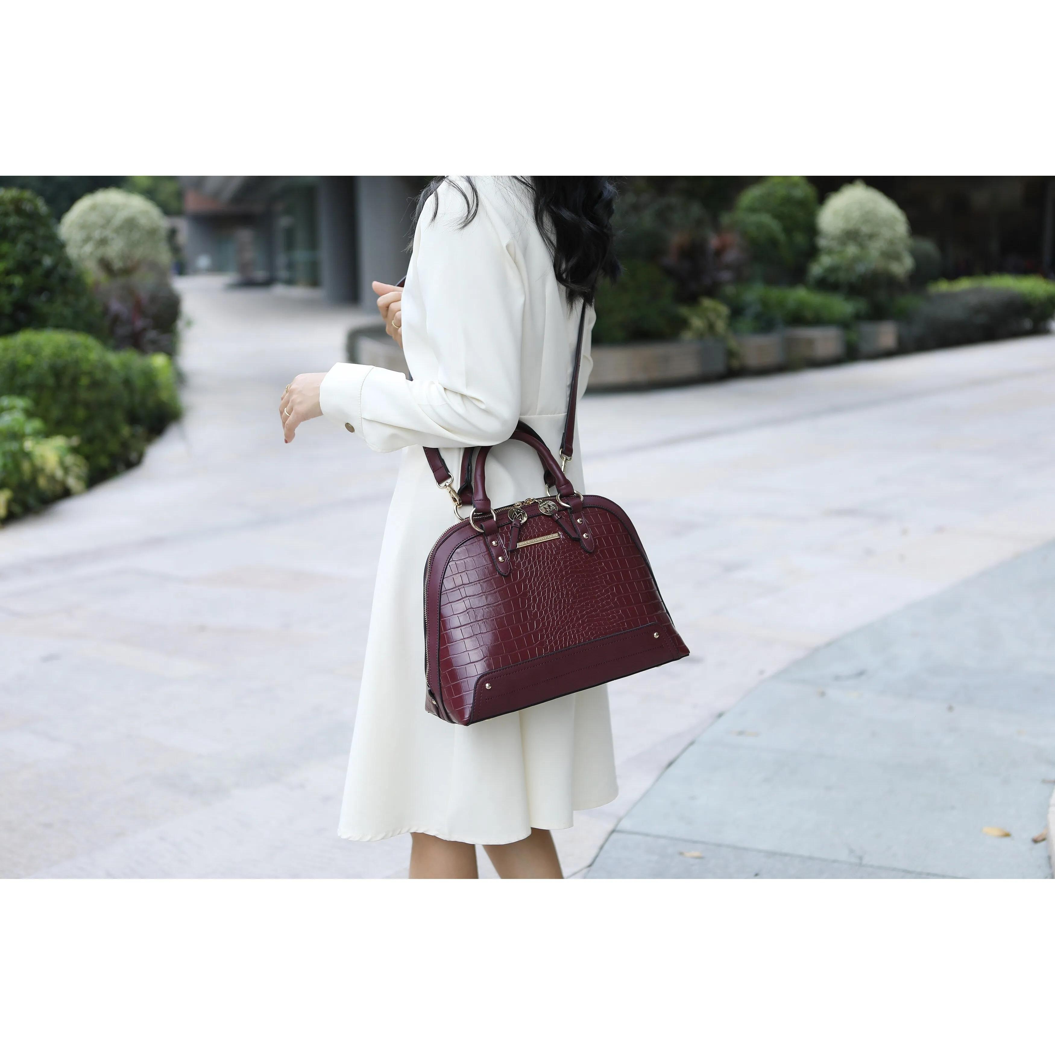 Nora Women's Satchel Handbag sold by Zulily product image thumbnail 2