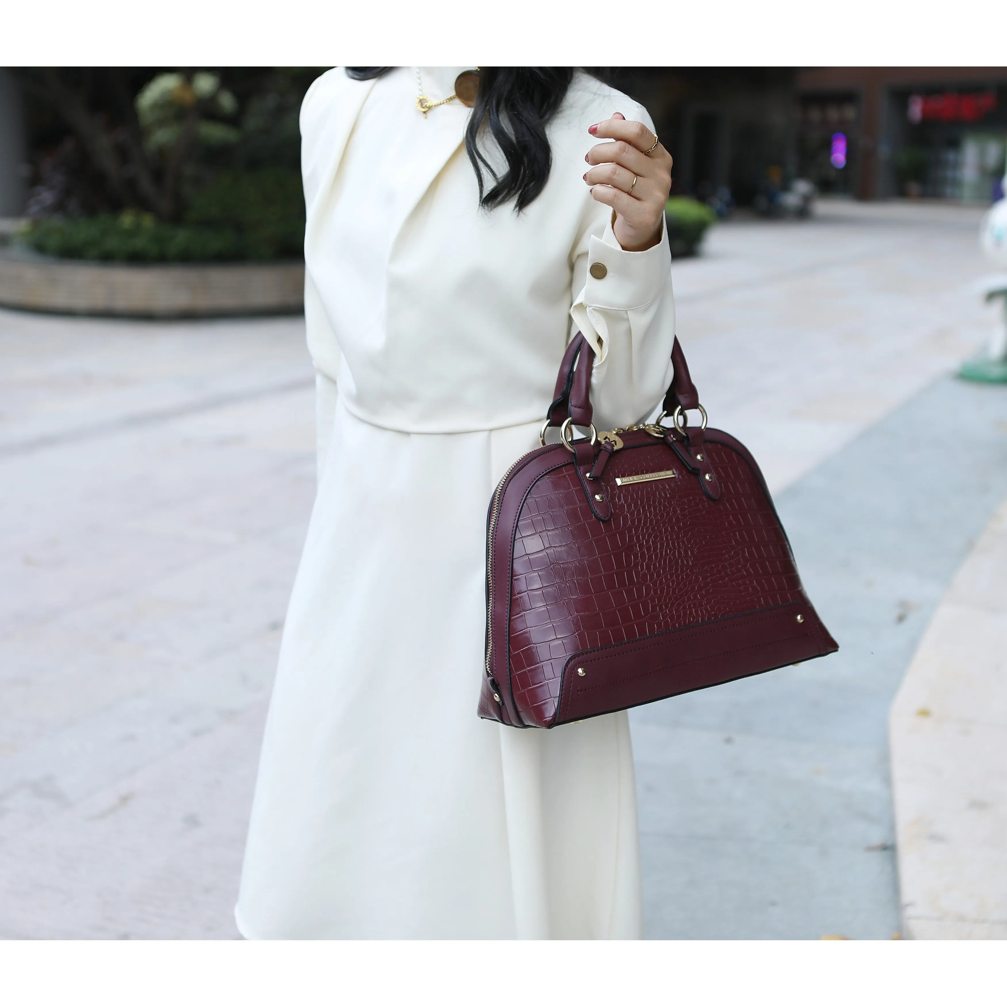 Nora Women's Satchel Handbag sold by Zulily