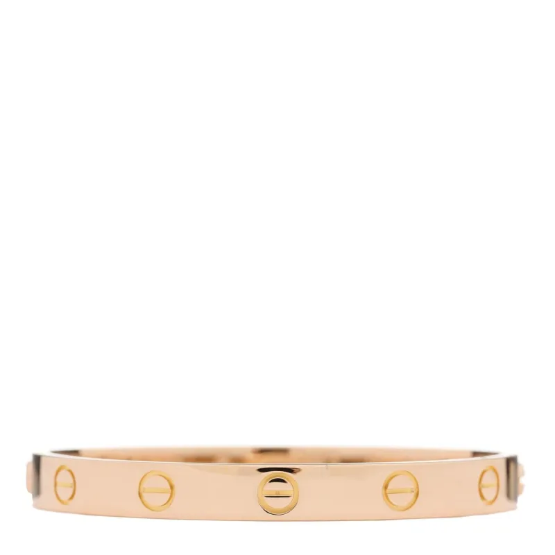 Cartier 18K Pink Gold LOVE Bracelet 16 (Pre-Owned) - Pink Gold sold by Zulily